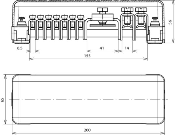 Dehn Potentialausgleichsschiene Ms Gal Sn Qmm Pas Elektromax