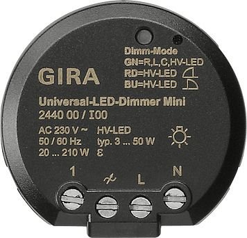 Gira Dimmer 244000 Einsatz Tastd.Uni-LED