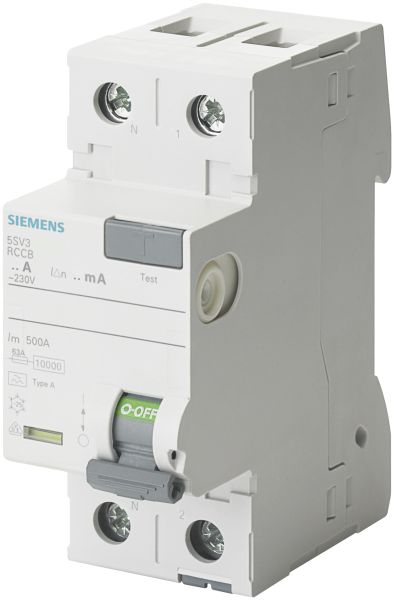 Siemens FI-Schutzschalter 5SV3312-6KL 25/0,03A 2polig