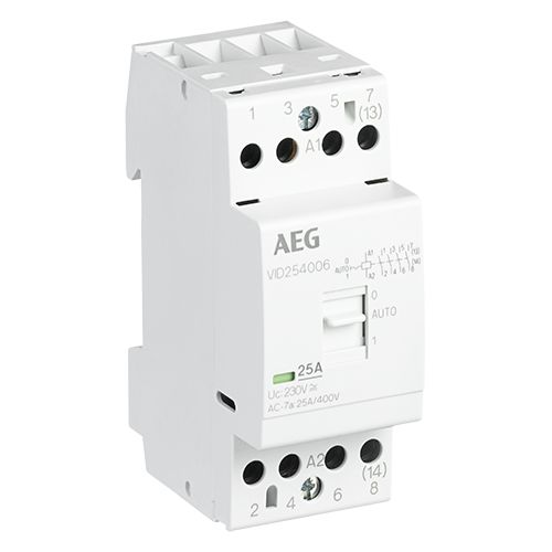 6 St. AEG Installationsschütz VID253006 3S/0Ö 230 VAC QTY 6