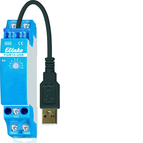 Eltako RS485-Bus-Gateway FGW14-USB mit USB-Anschluss