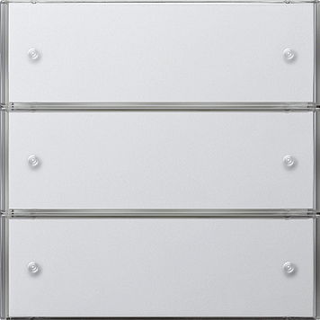 Gira 2033112 KNX Tastsensor 3 Komfort 3f Flächenschalter Reinweiß