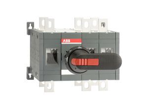 ABB OT315E12CFP Lastumschalter 3-polig 315A m. Griff u. Welle schnelle Umschaltung I-0-II