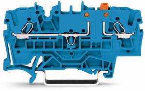 50 St. Wago 2 Leiter Trennklemme 2002-1674 blau TOPJOB