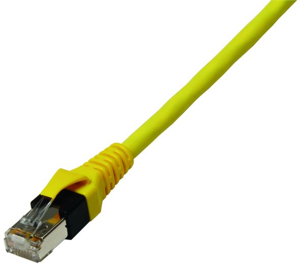 PROTEC.net PPK6a gelb Patchkabel RJ45 gelb 1 m