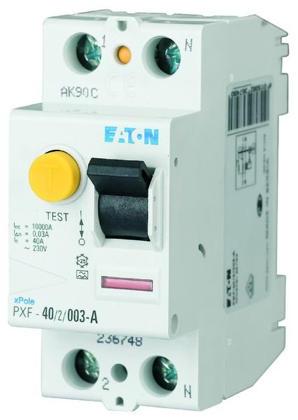 Eaton PXF-16/2/001-A FI-Schalter 16A 2p 10mA Typ A
