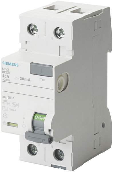 Siemens FI-Schutzschalter 5SV3312-6 25/0,03A 2polig