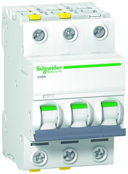 Schneider A9F03325 Leitungsschutzschalter iC60N 3p 25A B Charakteristik