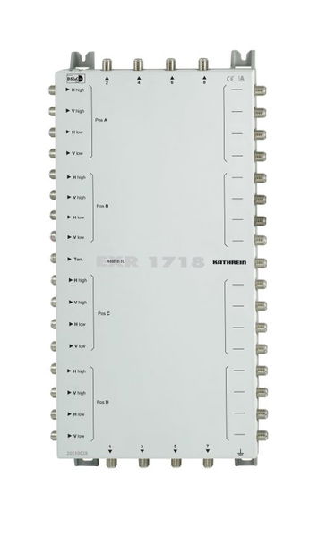 Kathrein EXR 1718 Multischalter Durchgang 17 auf 8