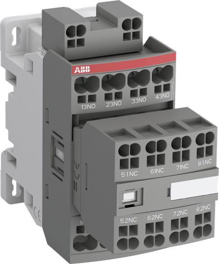 ABB Hilfsschütz NF80EK-11 24-60V 50/60Hz 20-60VDC 8S+0Ö