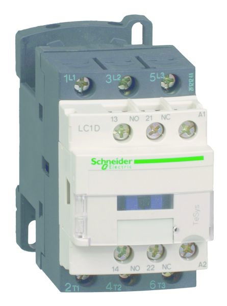 Schneider LC1D25BL Leistungsschütz 3p+1S+1Ö 11kW/400V/AC3 25A Spule 24V DC