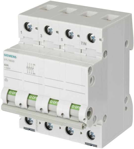 Siemens Ausschalter 5TL1663-0 63A 3polig 3NO 1N