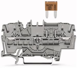 50 St. Wago Sicherungsklemme 2Leiter 2002-1681