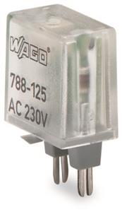 25 St. Wago Betriebsanzeige 788-122 DC 110V LED rot