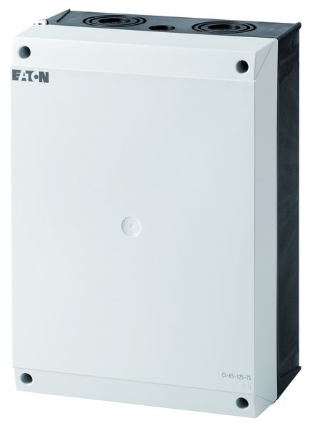 Eaton CI-K5-125-TS Isolierstoffgehäuse CI-K5 H x B x T = 280 x 200 x 125 mm + Tragschiene