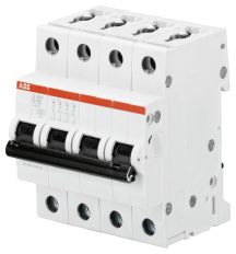 ABB S204-B20 Sicherungsautomat B-Char. 6 kA 20 A 4P