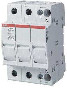 ABB E 93HN/20 Sicherungshalter 3+N Pol 20A für Sicherungseinsatz 8,5 x 31,5mm