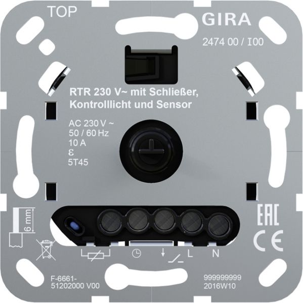 Gira Einsatz 247400 RTR 230 V Schließer Kontroll FBH