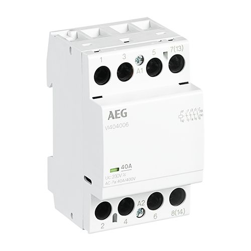 4 St. AEG Installationsschütz VI403001 3S/0Ö 24 VAC/DC QTY 4