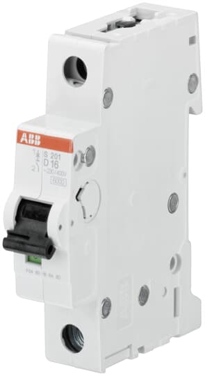 ABB Leitungsschutzschalter S201-D16 D16A 1polig 6kA