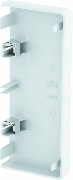 OBO GK-E53130RW Endstück für Rapid 45-2 130 136x56x22 PC/ABS reinweiß RAL 9010