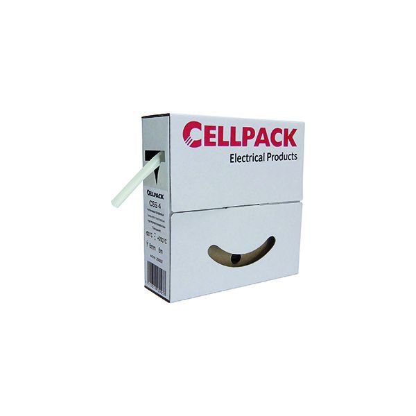 CELLPACK Silikonschlauch SB CSS 4mm trans 15m