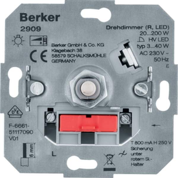 Berker Drehdimmer R LED Lichtsteuerung