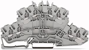 50 St. Wago 4 Leiter Doppelstockklemme 2002-2401 L/L TOPJOB S 2,5qmm