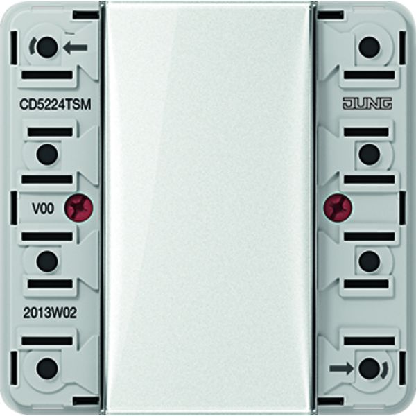 Jung CD 5224 TSM Tastsensor-Modul 24 V 2fach AC/DC 24 V 2-kanalig 4 Schaltpunkte Beschriftungsfeld