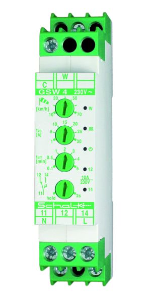 Schalk Grenzwertschalter GSW4 für Wind 230V AC 1 Wechsler