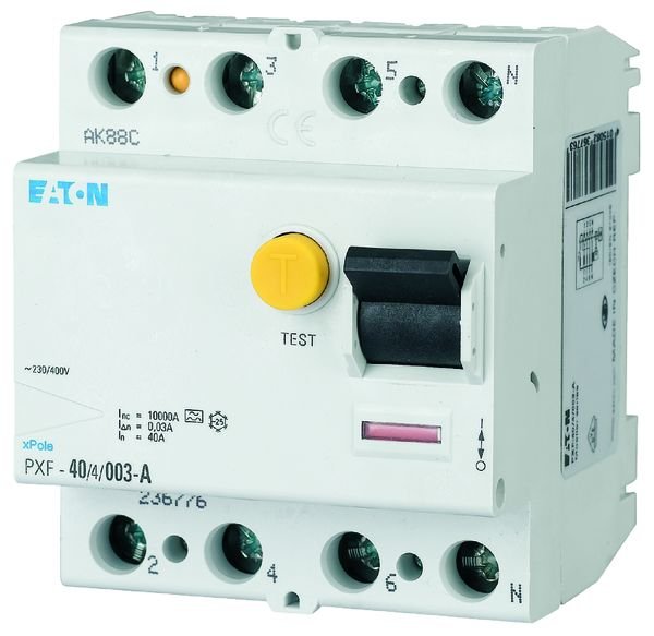 Eaton PXF-40/4/003-A FI-Schalter 40A 4p 30mA Typ A