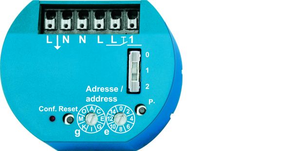 Eltako Powerline-Sensoreingang PL-SM1L 1Kanal 230V f. Schalterdose