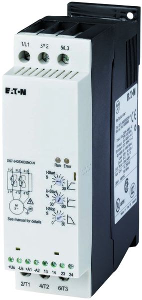 Eaton DS7-340SX032N0-N Softstarter 3-phasig 32 A 200 - 480 VAC Us= 24 VAC/DC