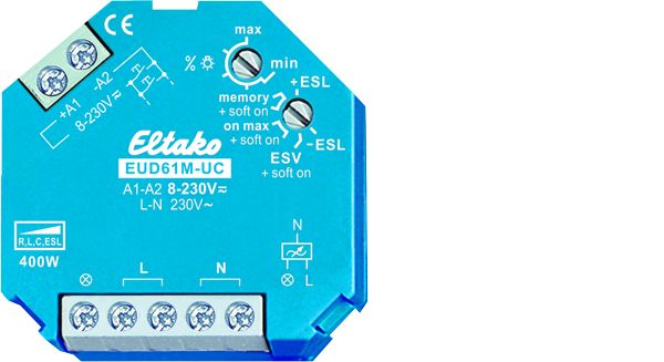 Eltako Multi-Dimmschalter EUD61M-UC 8..230V UC