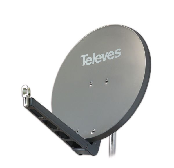 Televes SAT-Spiegel 790302 BxH 85x95cm Feedarm klapp graphit