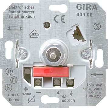 Gira 030900 Potentiometer Steuer 1 - 10 V Schaltfkt Einsatz