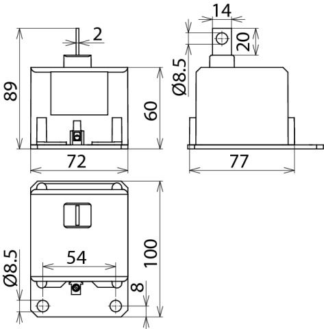 Dehn N-PE-Blitzstromableiter 900050 DEHNgap Maxi S DGPM 1 | Elektromax24