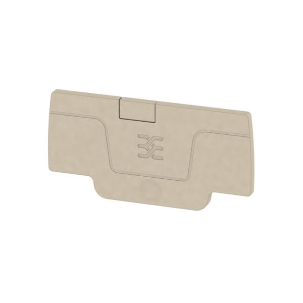 50 St. Weidmüller Abschlussplatte AEP 2C 1.5 A2C 1.5 beige