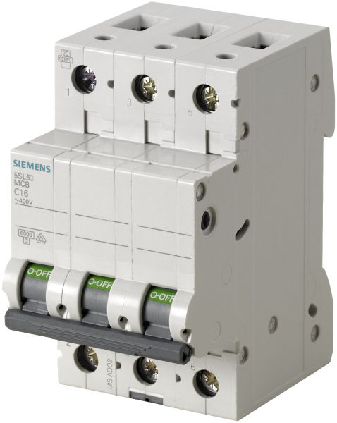 Siemens Leitungsschutzschalter 5SL6313-6 B13A 3polig 6kA