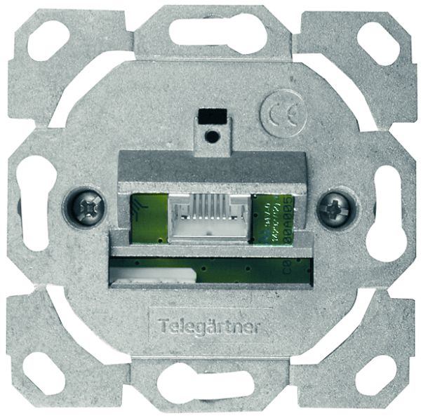 Telegärtner Datendose Cat6A ISO AMJ45 8 K UP/0 1xRJ45 ohne Zentralplatte