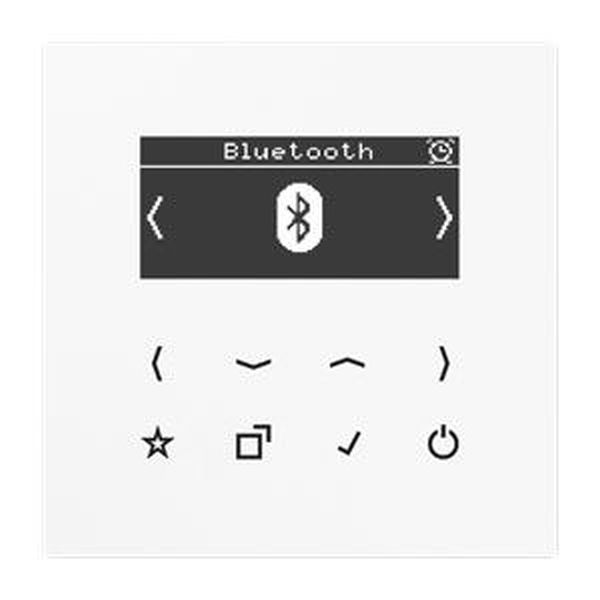 Jung Smart Radio DABLSBTWW DAB+ m. Bluetooth