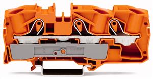 20 St. Wago 3 Leiter Durchgangsklemme 2016-1302 TOPJOB S orange 16qmm