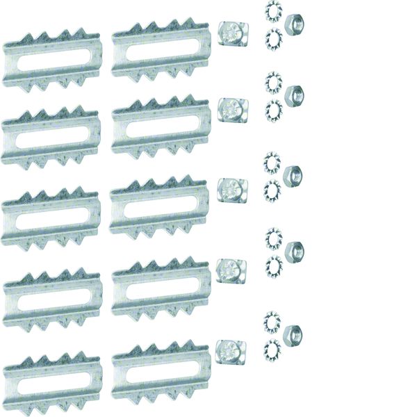 Hager R2320VERZ Kupplung im Set 10 Stück zu Leitungsführungskanal LFS 20x20mm. Kupplungen