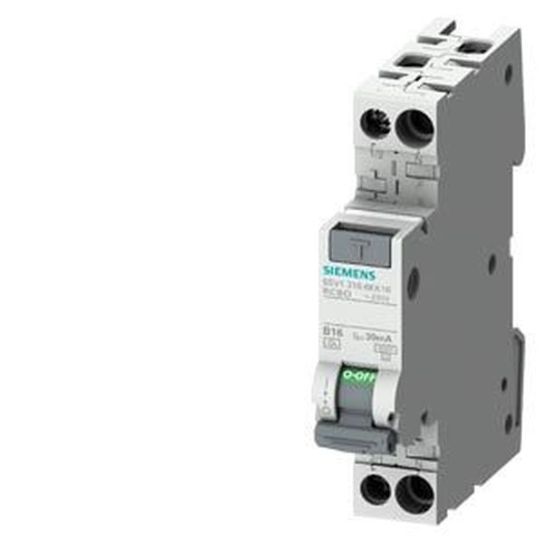 Siemens FI/LS-Schalter 1TE 1P+N 6kA Typ A K 30mA B16