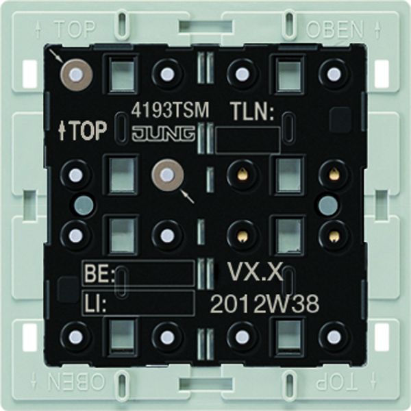 Jung 4193 TSM KNX Tastsensor-Modul Universal 3fach integrierter Temperatursensor integrierter