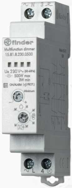 Finder Elektronischer Dimmer 15.81.8.230.0500 5-500W f. dimmb ESL/LED