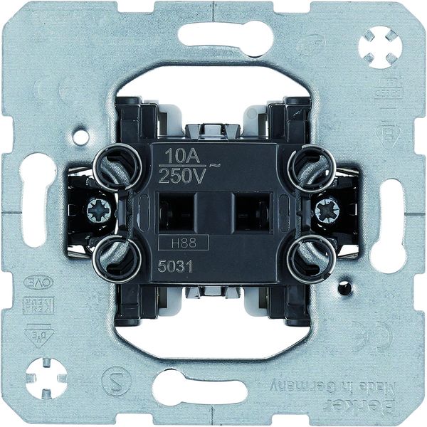 Berker 5031 Taster Schließer. Wipptaster Schließer beleuchtbar mit Glimm-und Glühaggregat