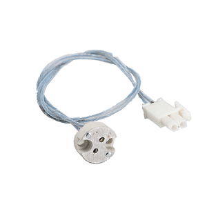 Nobile Niedervolt-Fassung G5,3 mit AMP-Stecker