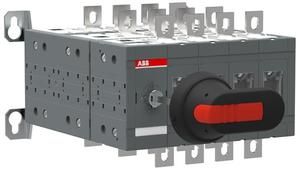 ABB Bypassschalter OT250E04YP 4polig 250A m. Griff u. Welle