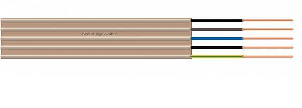 50m Stegleitung NYIF-J 5x1,5 Ring neutral